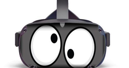 Cartoon Eyes2 skin that fits the Oculus Quest