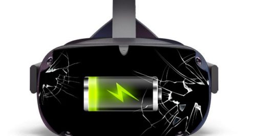 Charging skin that fits the Oculus Quest