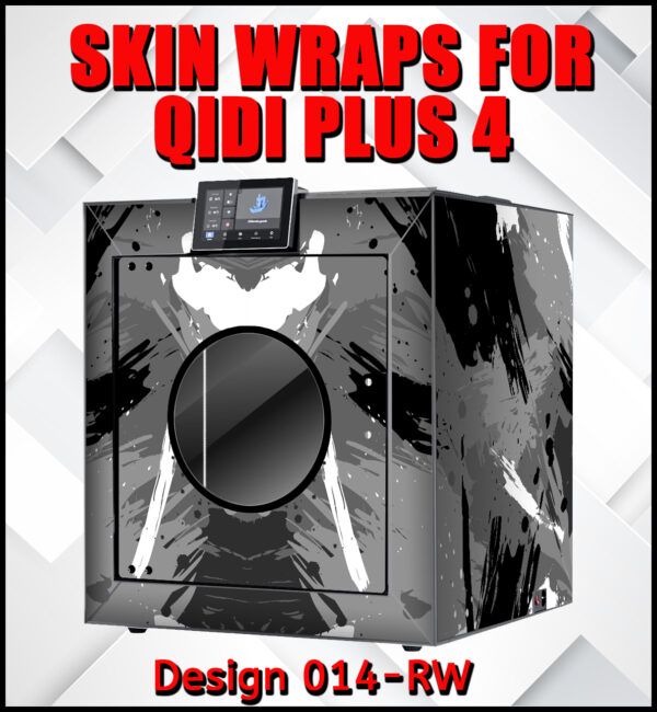 Skin Wrap for Qidi Plus 4 printer design 014-RW