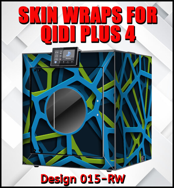 Skin Wrap for Qidi Plus 4 printer design 015-RW